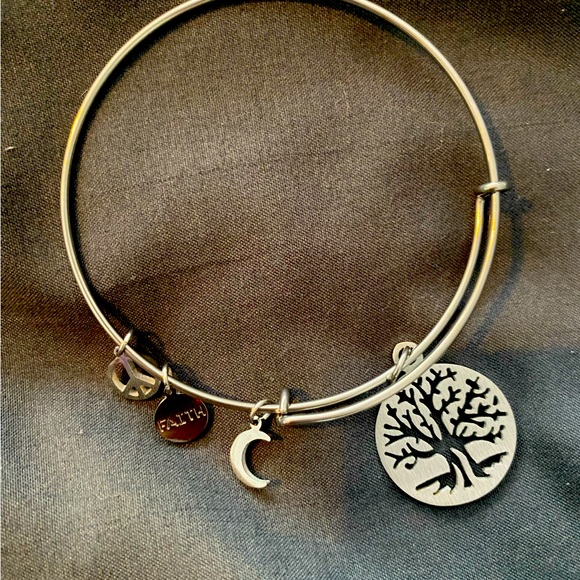 Stainless Steel Silver Adjustable Bracelet - Picture 3 of 3